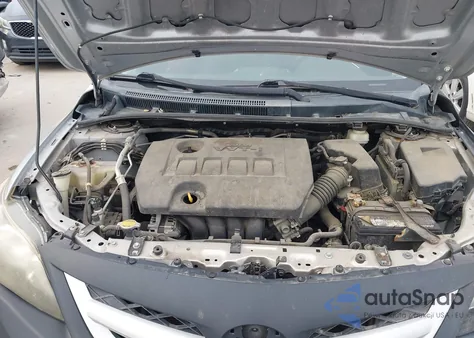 2011 Toyota Corolla S z USA, uszkodzony, nr VIN 2T1BU4EE2BC720112